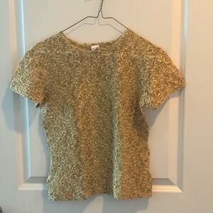 Naf Elastic Lace Top Size S